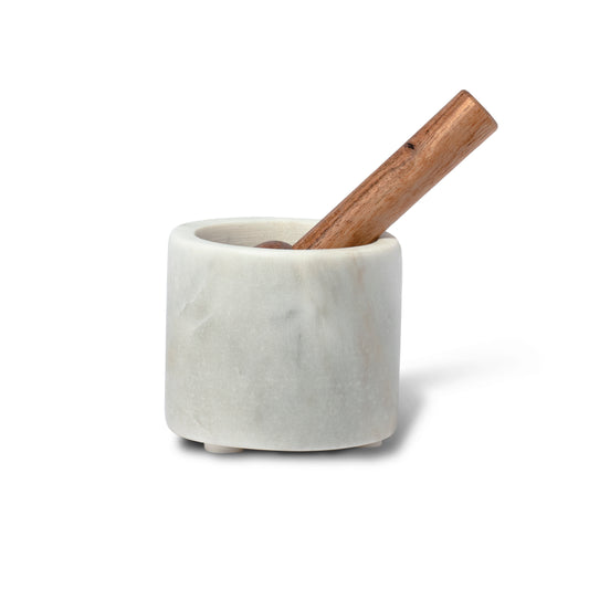 Marble Mortar and Pestle