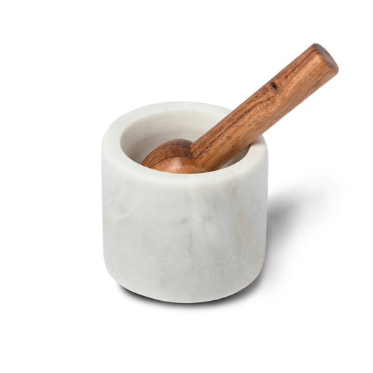 Marble Mortar and Pestle