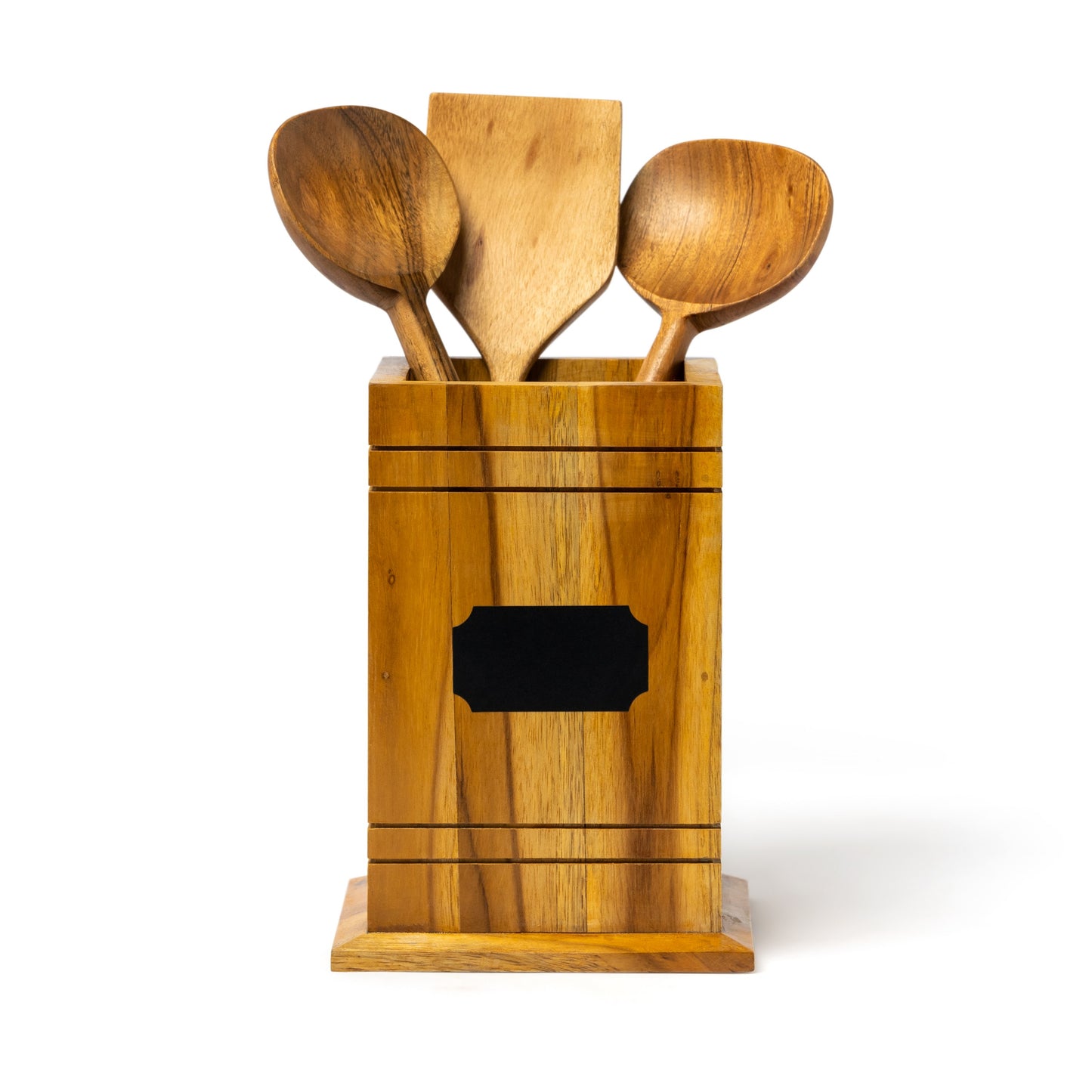 Wood Utensil Holder