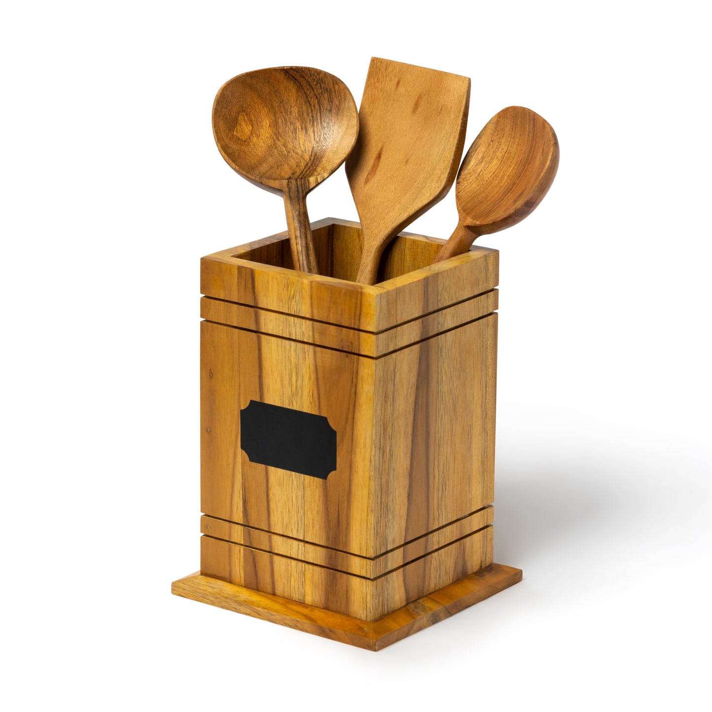 Wood Utensil Holder