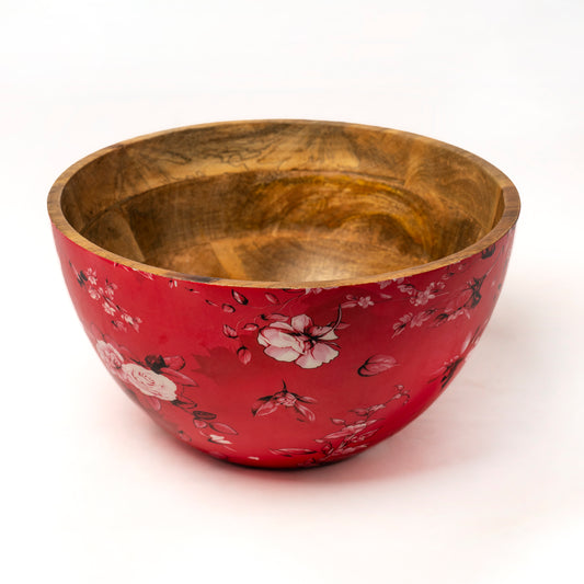 Wood Mixing Bowl