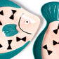 Ceramic Serving Plate - Fish Design - SPCR0006 - View 4
