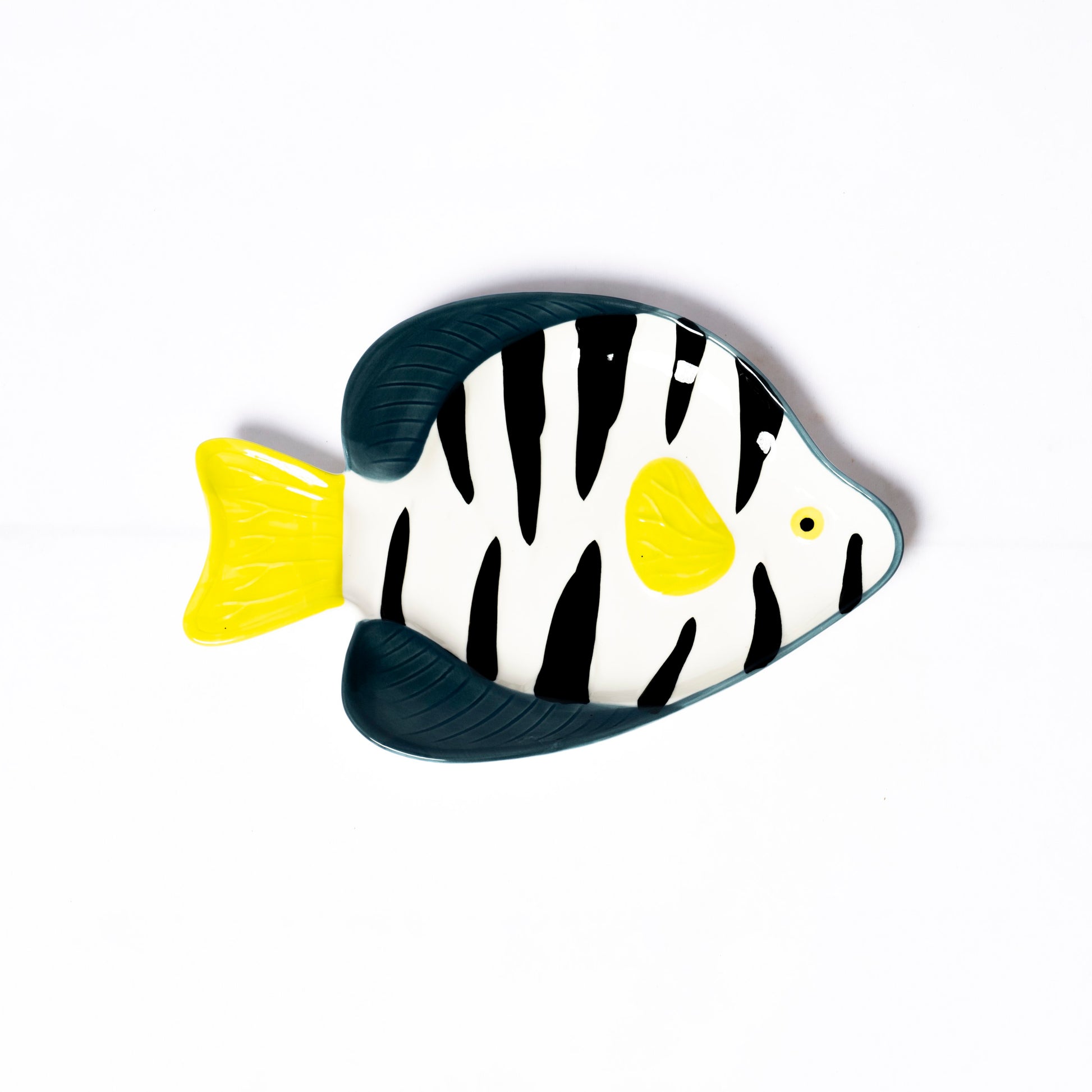 Ceramic Serving Plate - Fish Design - SPCR0007 - View 1