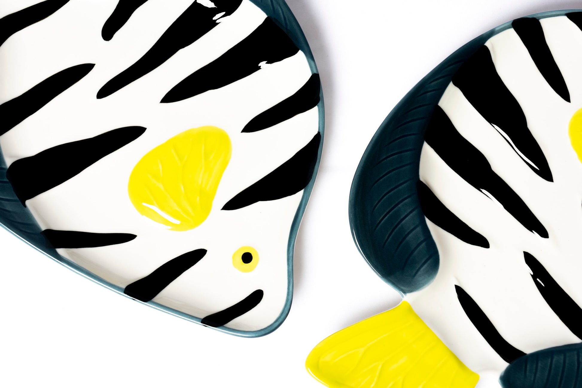 Ceramic Serving Plate - Fish Design - SPCR0007 - View 3