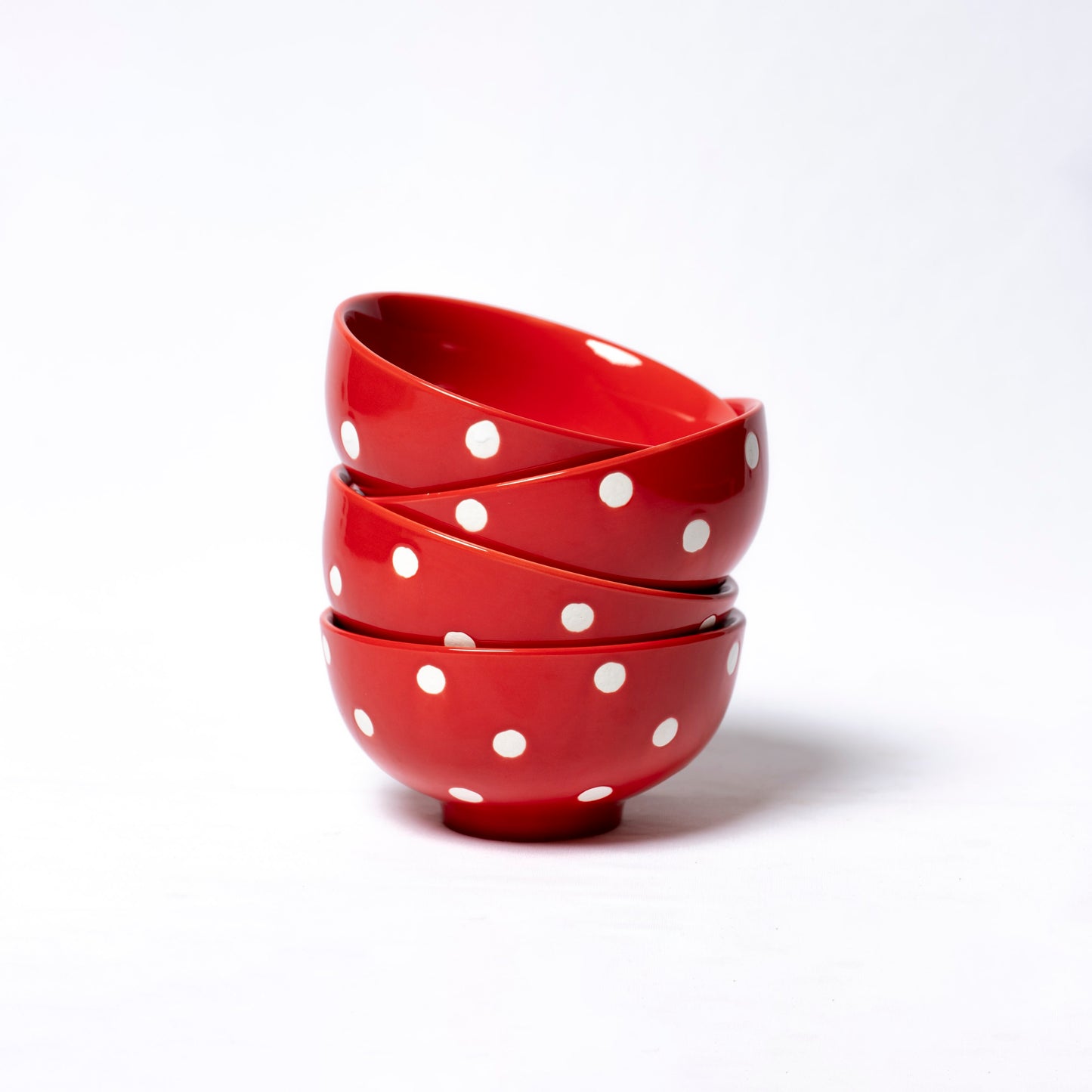 Polka Dot Deep Bowl
