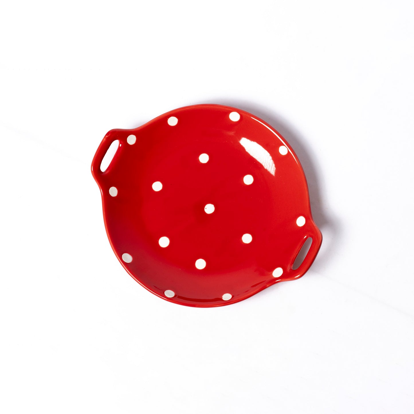 Polka Dot Serving Plate