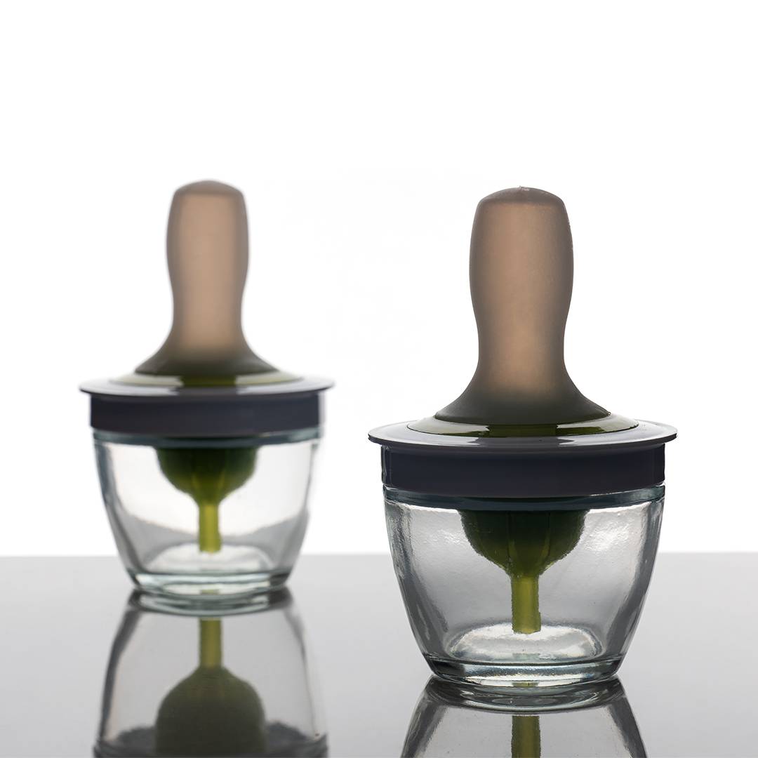 Oil Dispenser With Brush