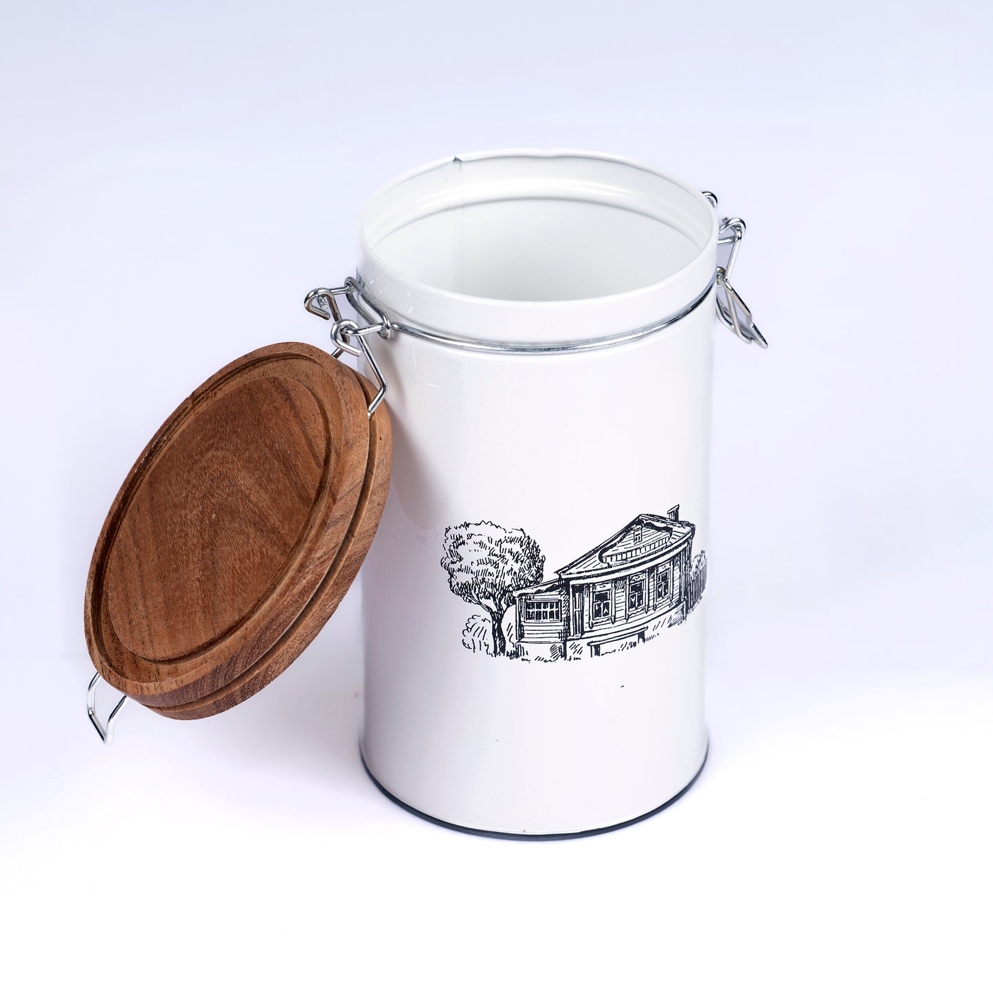 Vintage Storage Jar with Clip Lock