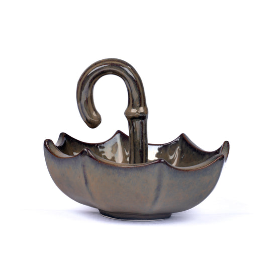 Ceramic Umbrella Snack Bowl