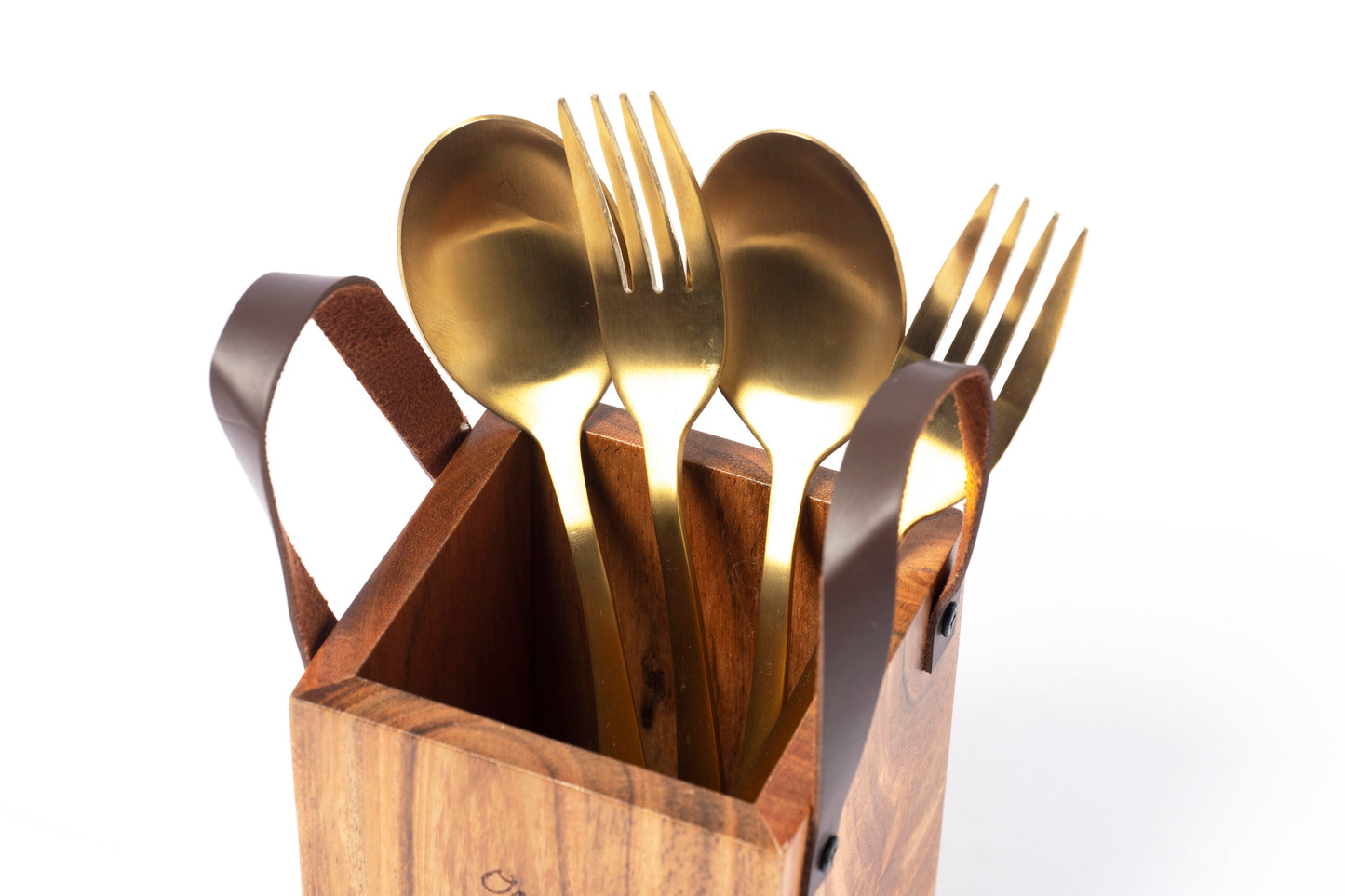 Wood Spoon Holder