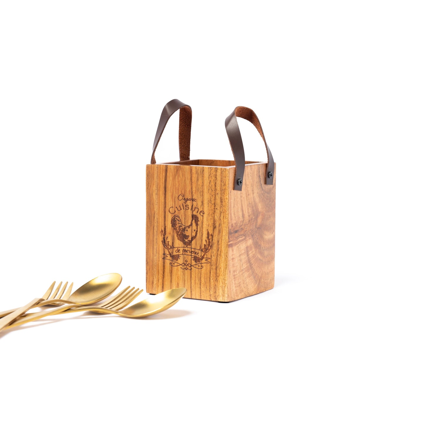 Wood Spoon Holder