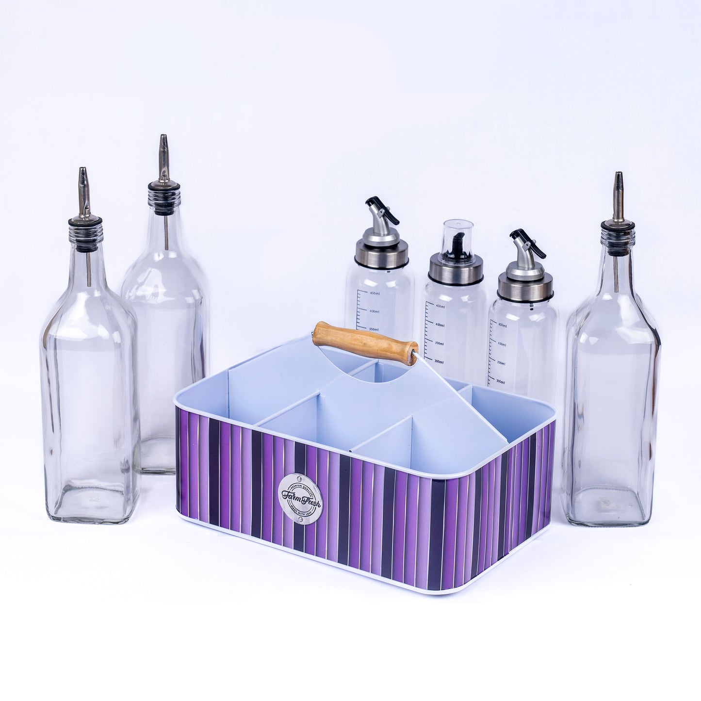 Oil Bottle Stand Metal