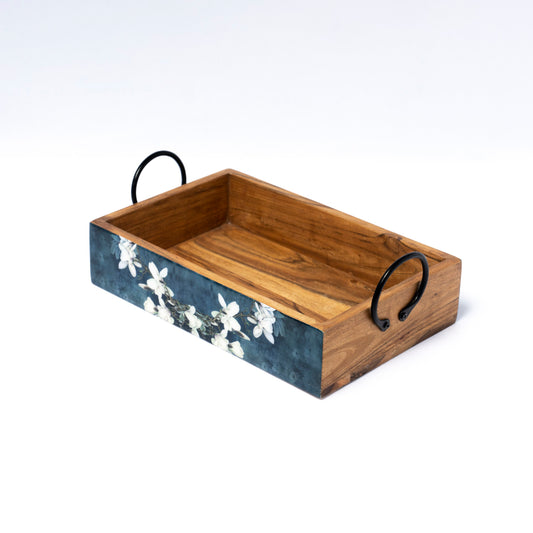 Wood Storage Tray