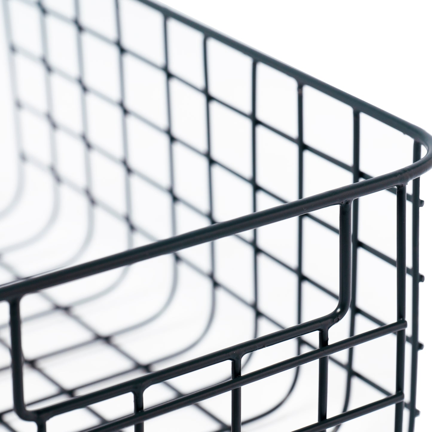 Black Wired Metal Basket
