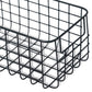 Black Wired Metal Basket Small