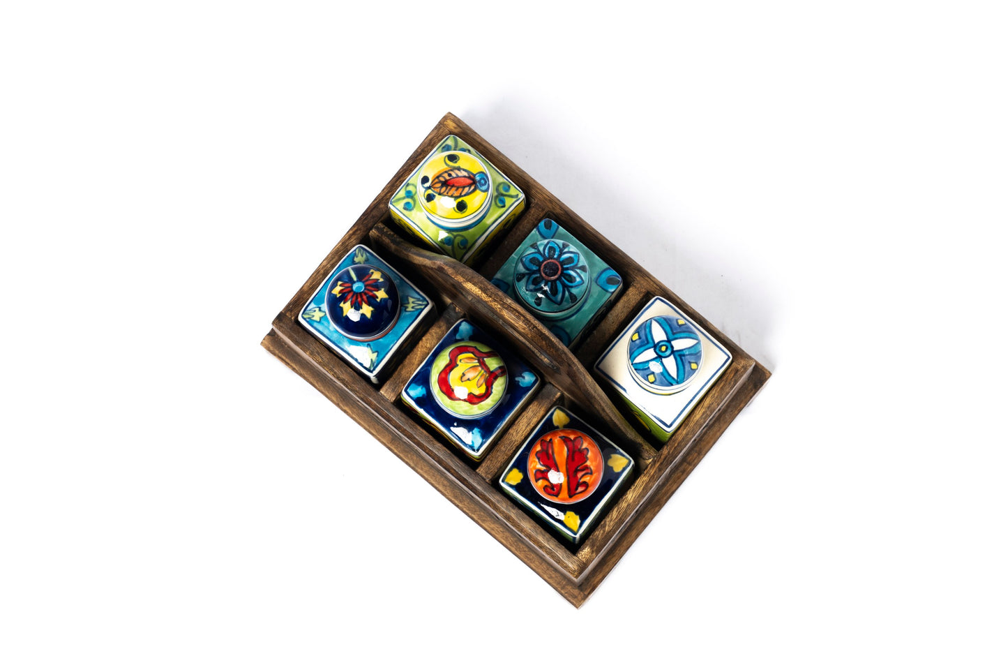 Storage Container With Wood Stand