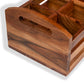 Wooden Oil Caddy with Wooden Handle - OCWD0002 - View 3