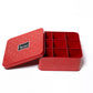 Polka Dot Design Steel Spice Box  (Red) - SBST0001 - View 4