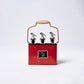 Polka Dot Steel Oil Caddy (Red) - OCST0001 - View 4