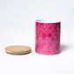 Steel Container with Wooden Lid - Large (Pink) - SCST0012 - View 3