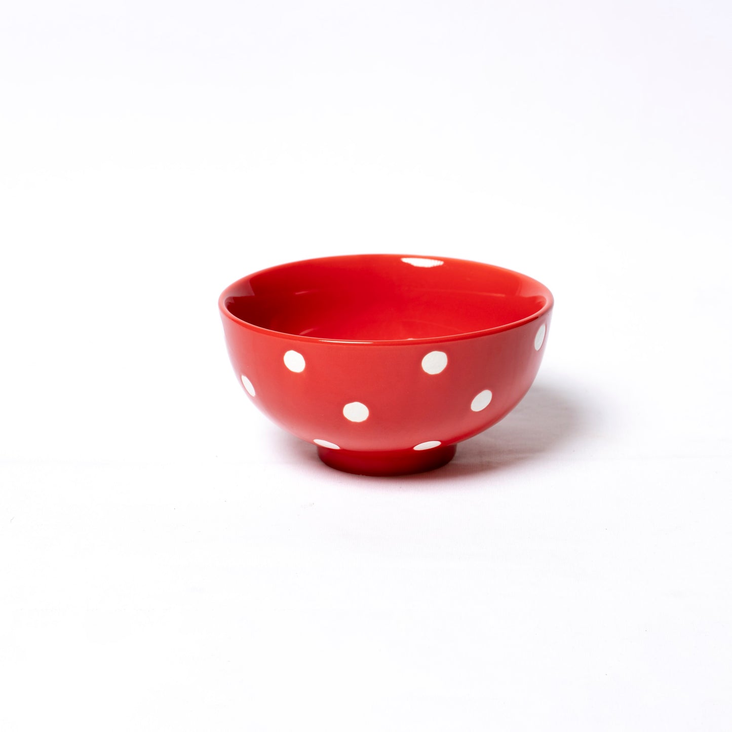 Polka Dot Deep Bowl