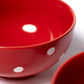 Polka Dot Deep Bowl