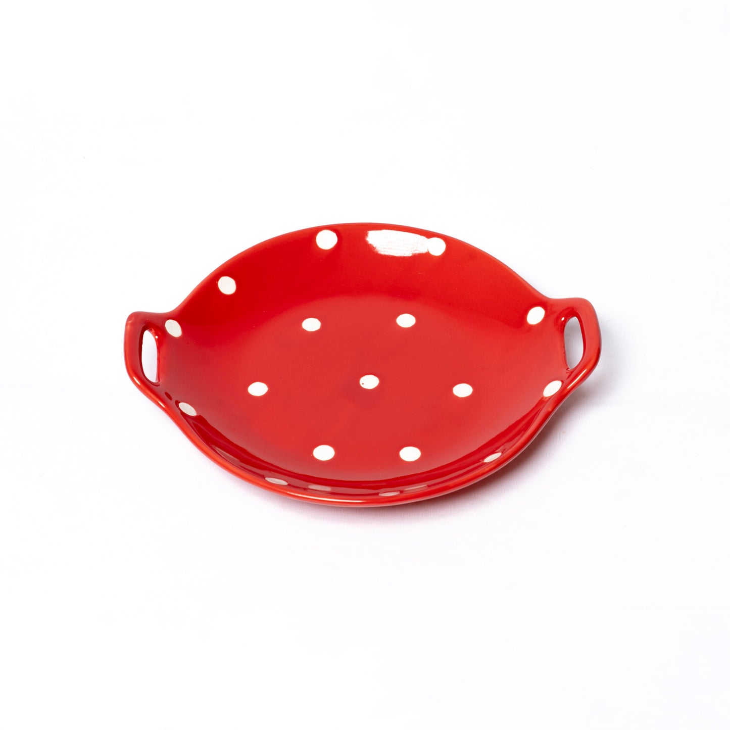 Polka Dot Serving Plate