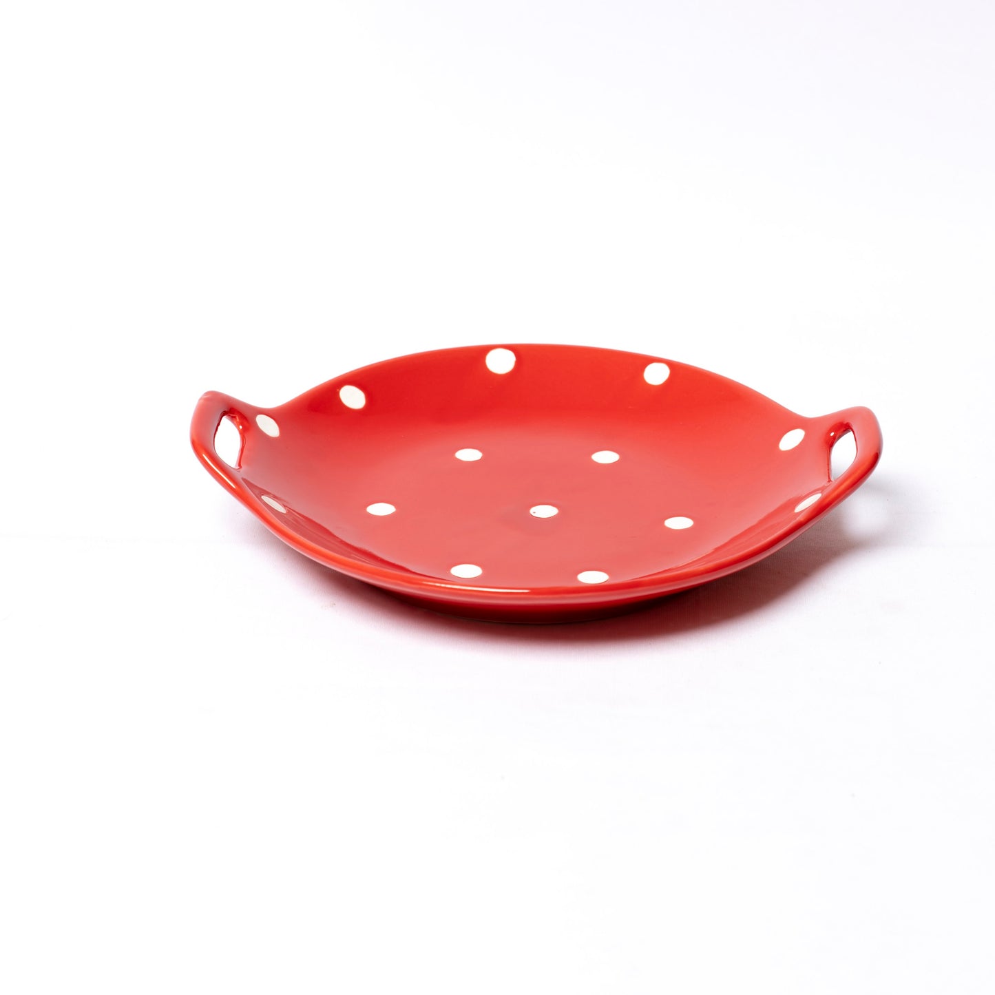 Polka Dot Serving Plate