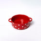 Polka Dot Serving Bowl