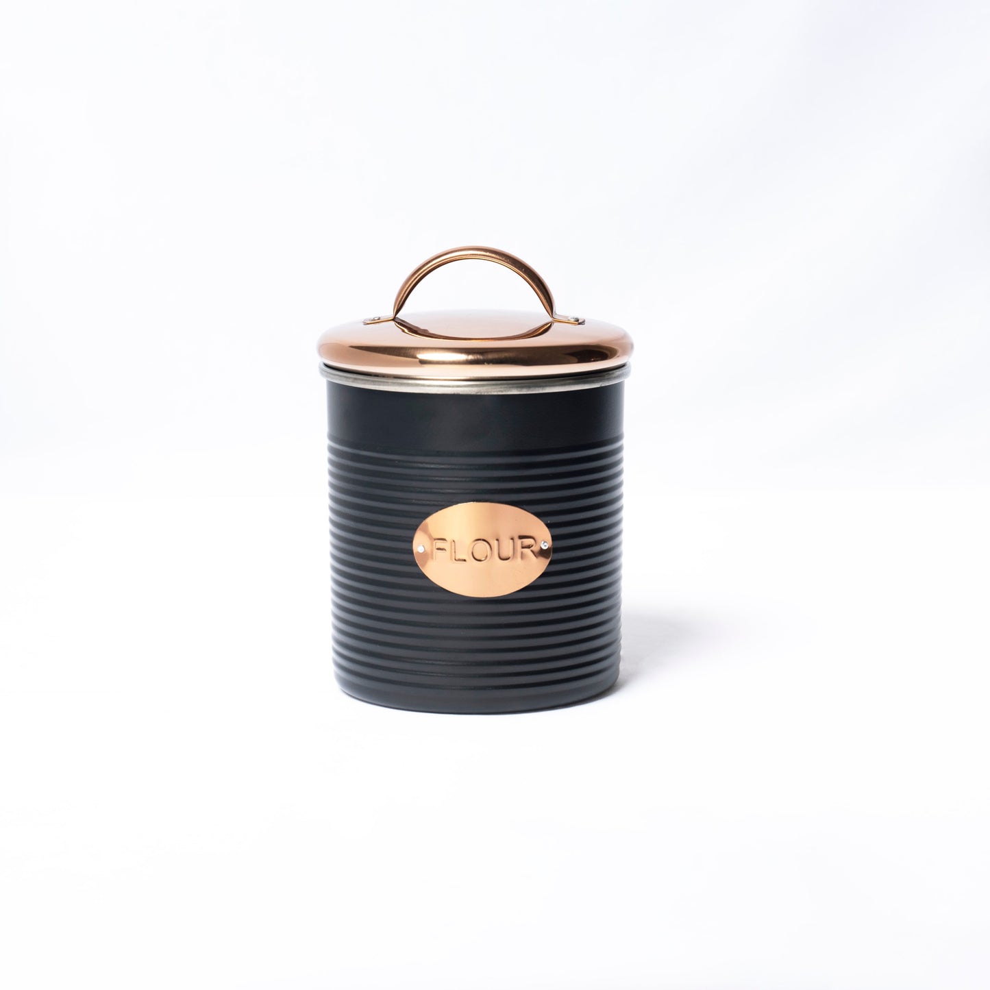 Steel Flour Storage Jar