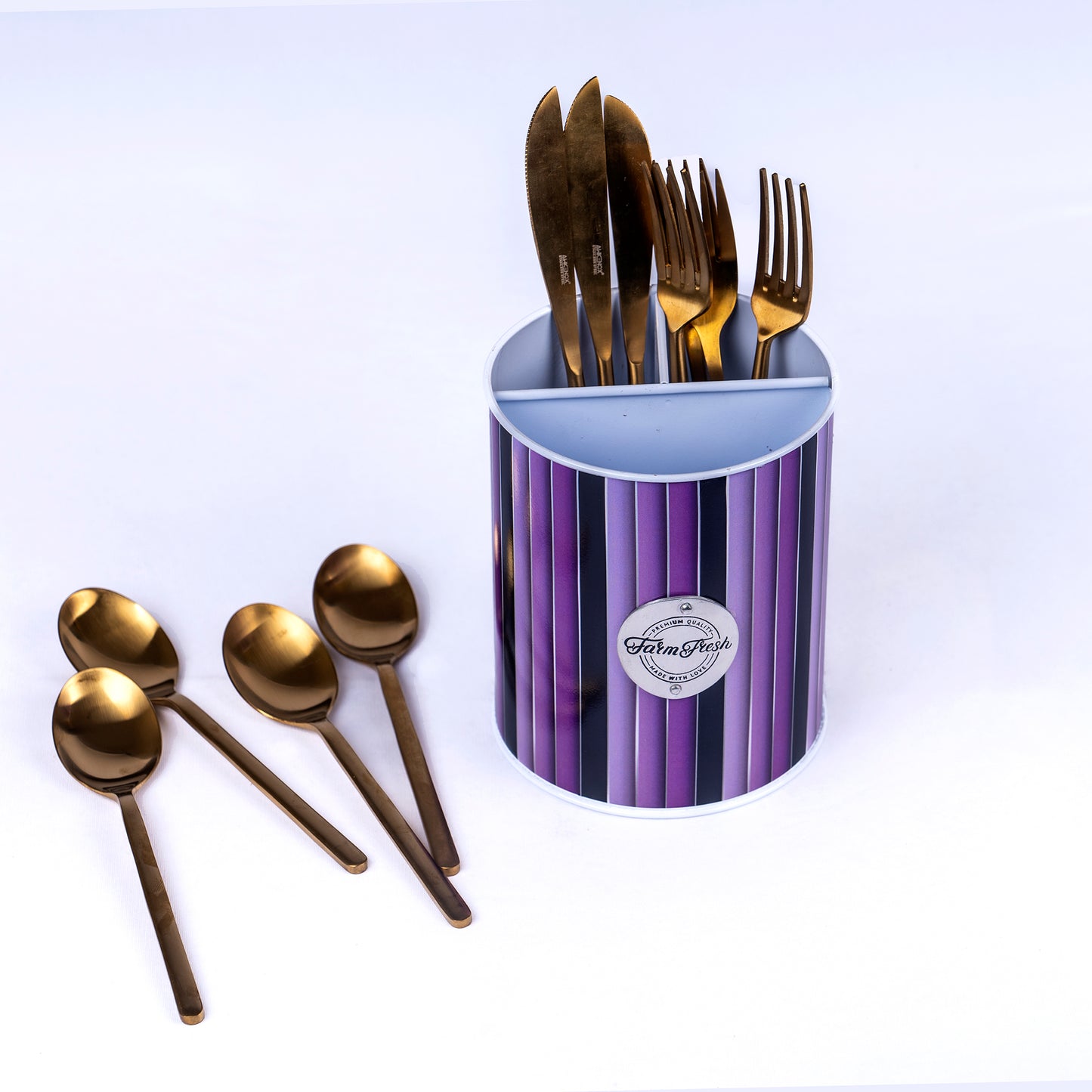 Tin Spoon Holder