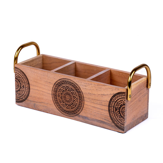 Wood Oil Caddy