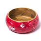 Wood Bowl 10Inch (Red)