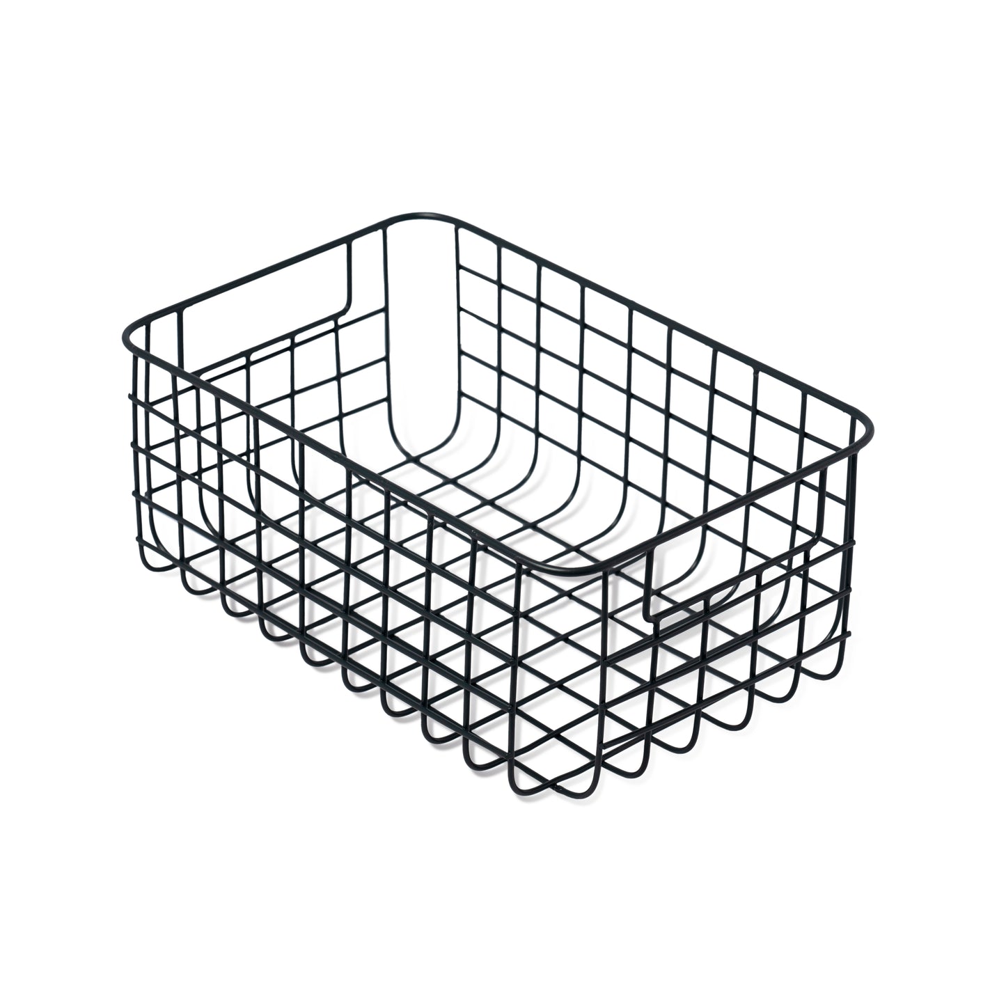 Black Wired Metal Basket