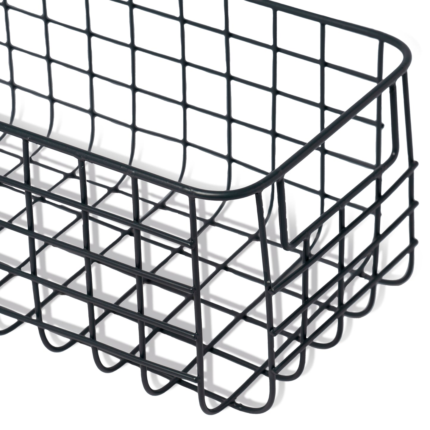 Black Wired Metal Basket Small